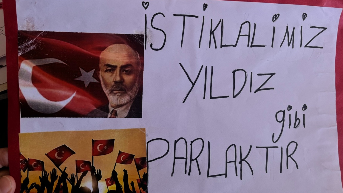 İstiklal Marşı Pano Çalışmamız